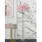 LAMPA STOJĄCA PALMA RÓŻOWA 55X160 cm